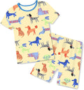 babee Reshinee Bamboo Viscose Toddler Boys Pajamas Set, Short Sleeve Kids by babeeReshinee