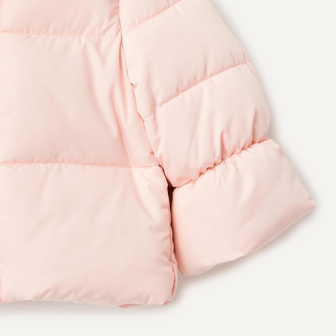 Amazon Essentials x Sofia Grainge Toddler and Baby Girls' Taffeta Puffer Jacket - Image 3