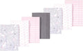 Luvable Friends Hudson Baby Flannel Burp Cloths 7pk, Playful Unicorn by Luvable+Friends