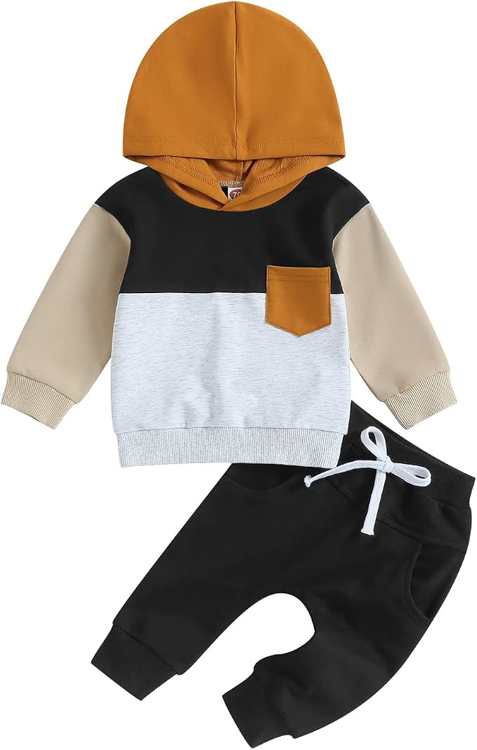 Baby Boy Clothes Infant Hoodie Set Long Sleeve Sweatshirts by LedyChampswiinToddlerBaby