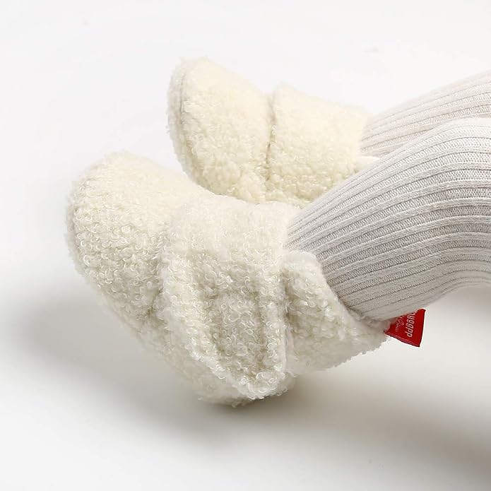 Ohwawadi Infant Baby Slippers Girls Boys Booties Warm Baby Socks Shoes Newborn - Image 3
