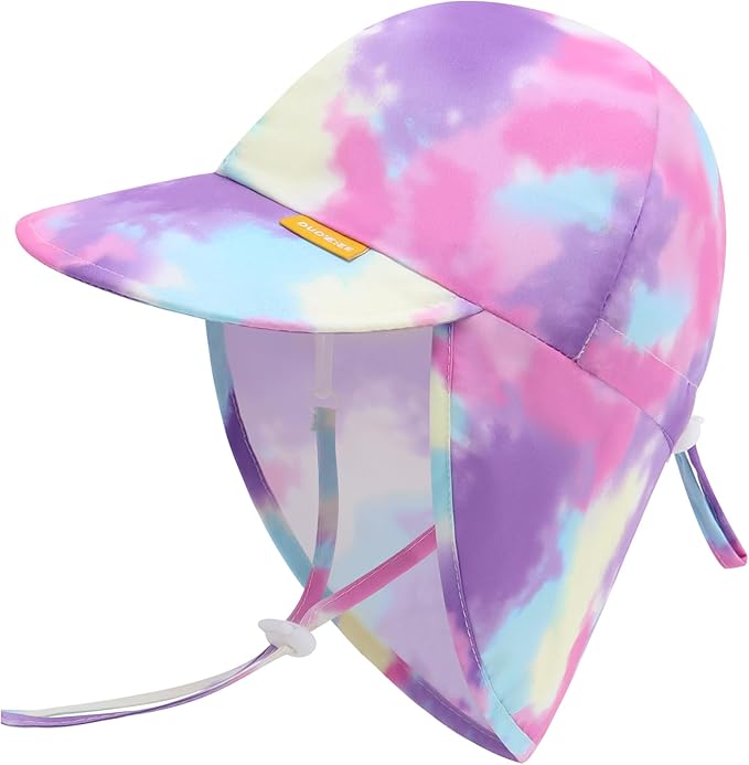 Duoyeree UPF 50+ Baby Sun Hat, Ear & Neck Protection by Duoyeree