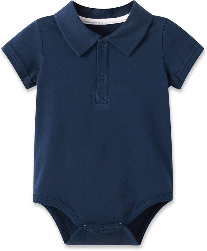 pureborn Baby Girls Boys Bodysuit Super Soft Cotton Romper 0-24 Months | by pureborn