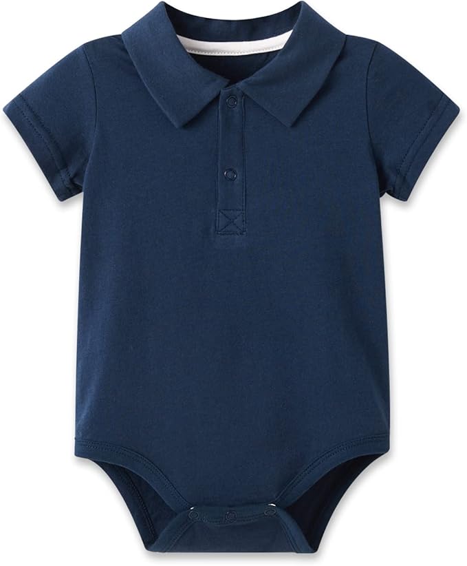 pureborn Baby Girls Boys Bodysuit Super Soft Cotton Romper 0-24 Months | by pureborn