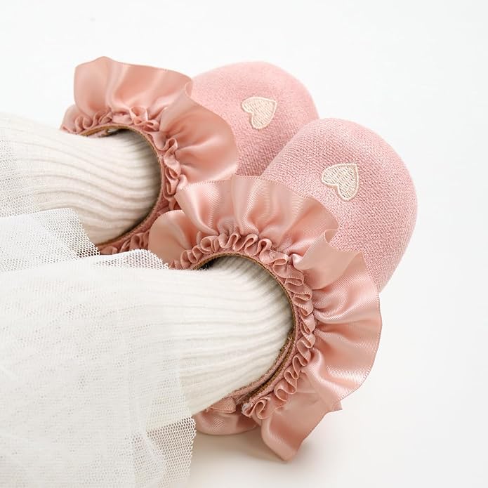 Ohwawadi Infant Baby Boys Girls Slippers Cozy Fleece Booties Soft Bottom Warm - Image 2