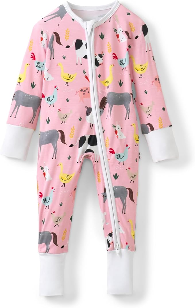 Little Sleepies Pajamas for Baby Boys & Girls, Viscose from Bamboo Baby Pajamas by LittleSleepies