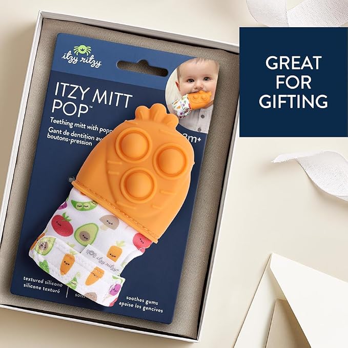 Itzy Ritzy Silicone Teething Mitt - Image 5