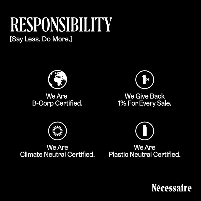 Nécessaire The Body Peel. Resurfacing Serum for KP, Ingrowns, Strawberry Skin and Discoloration. 10% AHA, 1% BHA, 1% PHA, Peeling Peptide. Dermatologist-Tested. Hypoallergenic. Non-Comedogenic. 150ml