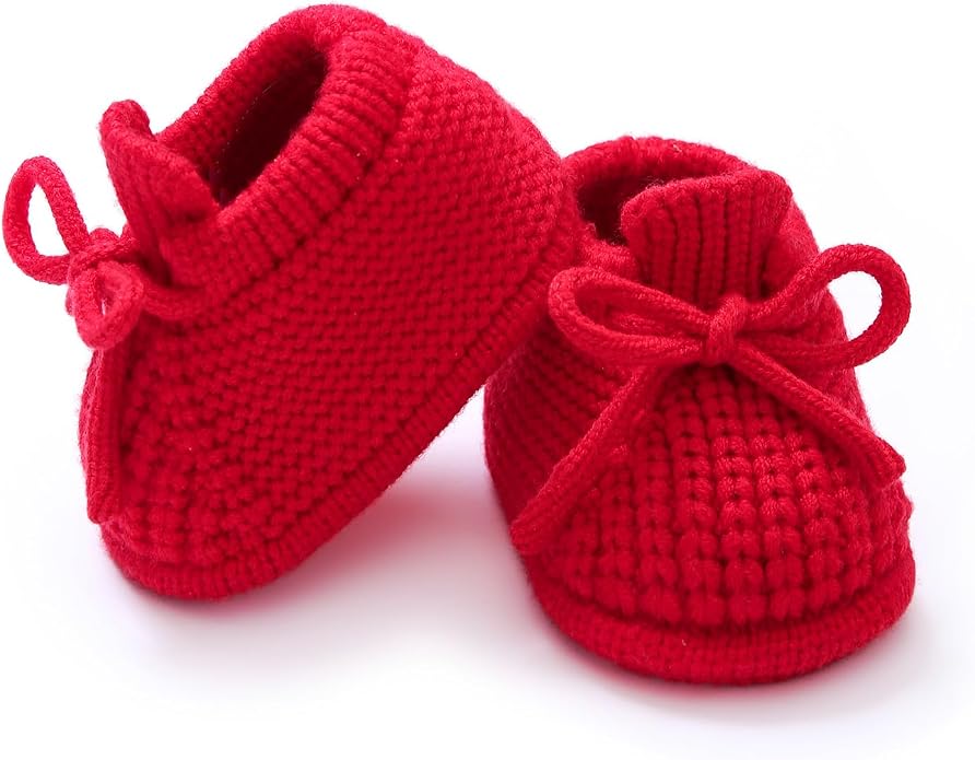 Baby Booties Infant Booties Knit Newborn Shoes - Image 5