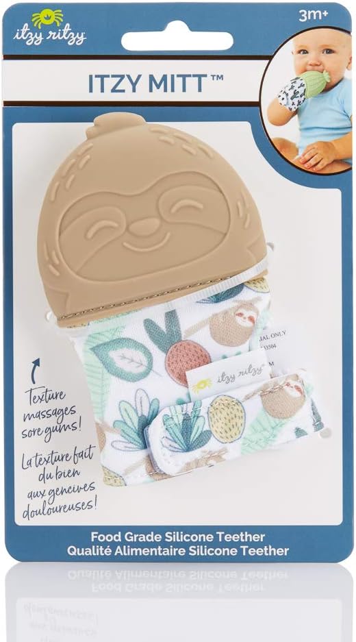 Itzy Ritzy Silicone Teething Mitt - Image 3