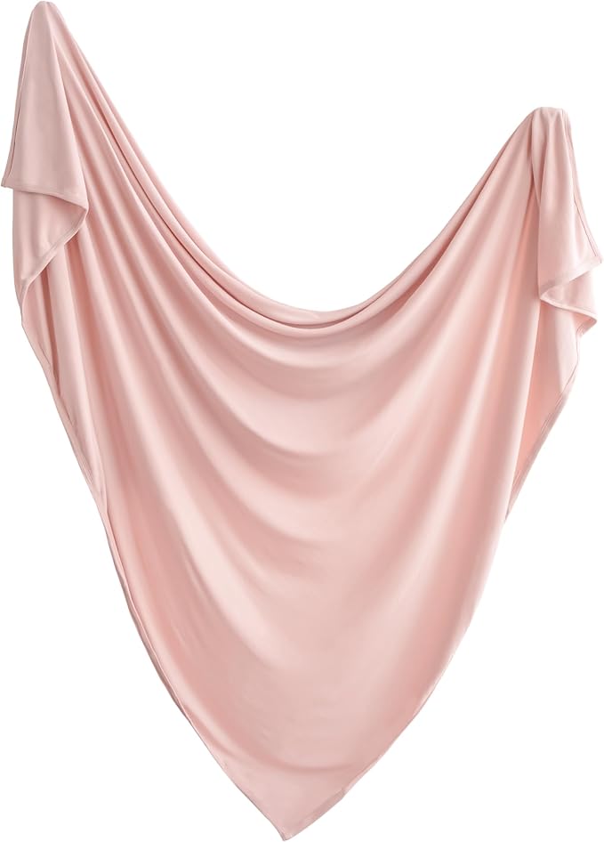 mushie Stretchy Baby Swaddle Blanket | Extra Soft & Snug Fit | 47"x47" by mushie