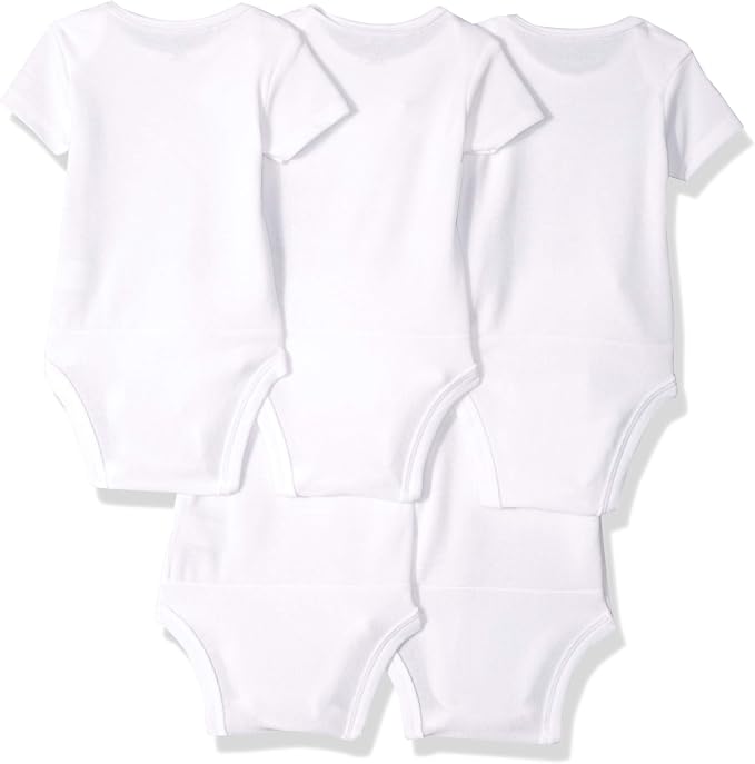 Hanes Baby Bodysuits, Ultimate Flexy Short Sleeve - Image 2
