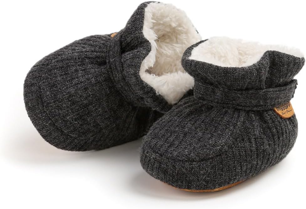 Ohwawadi Infant Baby Slippers Girls Boys Booties Warm Baby Socks Shoes Newborn - Image 5