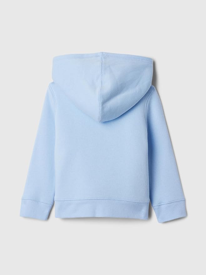 GAP Baby Girls' Playtime Favorite Logo Full Zip Hoodie Hooded Sweatshirt - Image 2