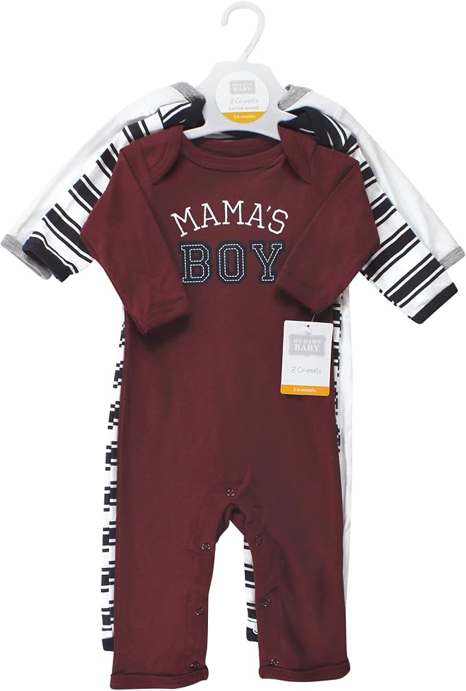 Hudson Baby unisex-child Cotton Coveralls - Image 2