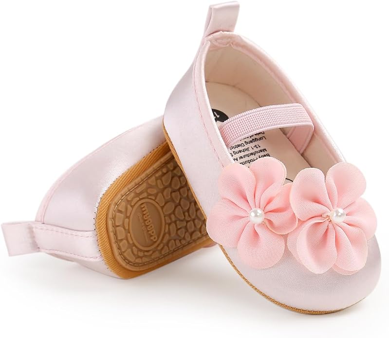 Ohwawadi Infant Baby Boys Girls Slippers Cozy Fleece Booties Soft Bottom Warm - Image 7