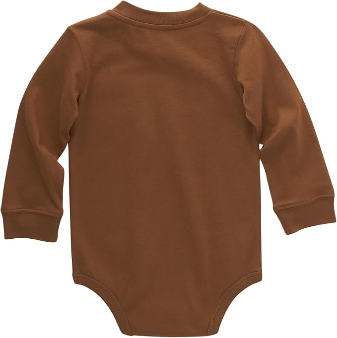 Carhartt Long-Sleeve Pocket Bodysuit | 100% Cotton | Made From Breathable - Image 2