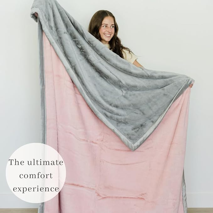 Saranoni Oversized Luxury Blanket | Breathable Super Soft, Plush Comfy Blankets - Image 5