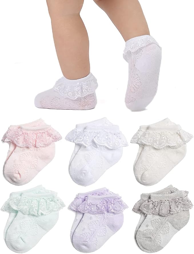 Marchare Baby Lace Socks 3 Pack by Marchare