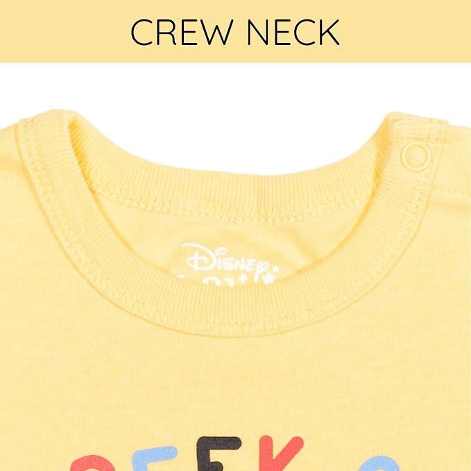 Disney Baby Boys' 2-Piece Romper and Bucket Hat Set Newborn to Infant - Image 4
