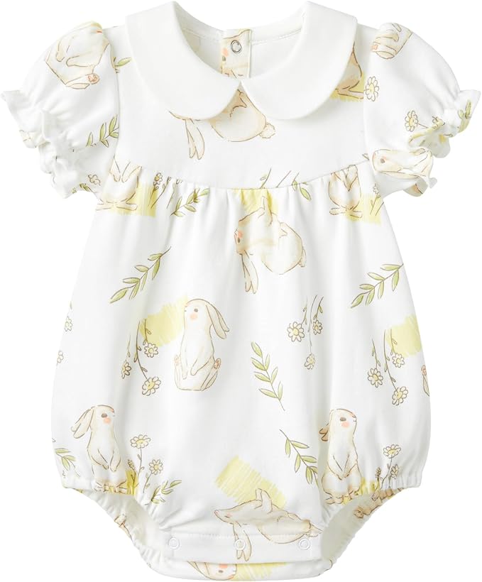 pureborn Baby Girls Boys Bodysuit One-Piece Romper 0-24 Months by pureborn