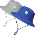 Baby Sun Hat Smile Face UPF 50+ Toddler Bucket Hat by MaxNova