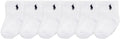 Polo Ralph Lauren Baby’s Classic Sport Ankle Socks, 6 Pair Pack, Soft Stretchy by Unknown