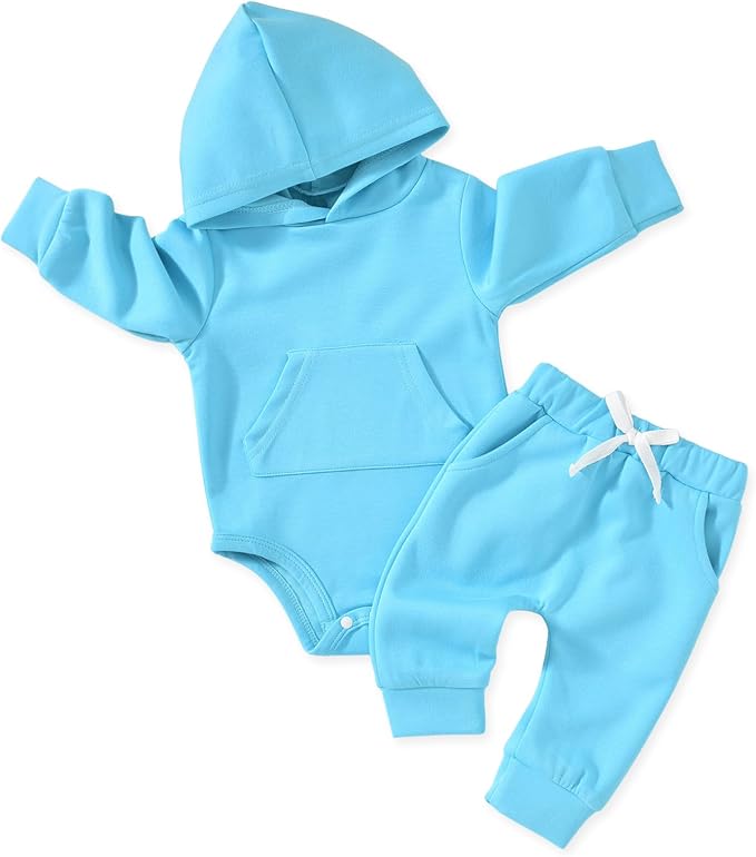 Aalizzwell Infant Baby Winter Hoodie Outfit by Aalizzwell