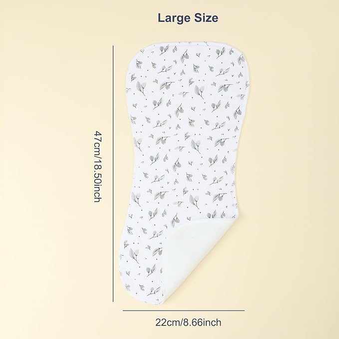 10-Pack Burp Cloths for Baby Boys and Girls - Image 5