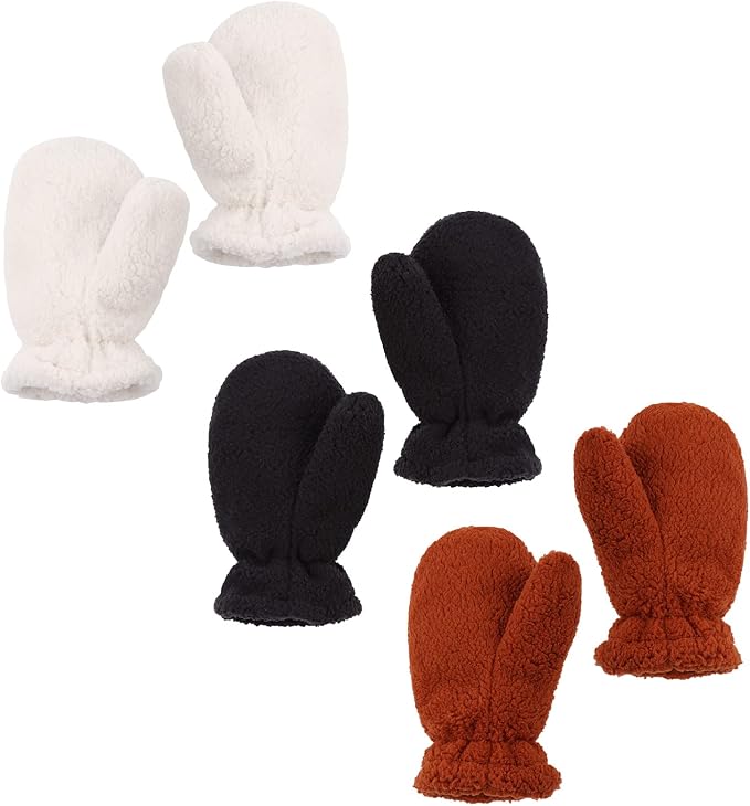 Zsedrut Baby Boys Winter Glove Warm Toddler Infant Girls Mittens Fleece Lined by Zsedrut
