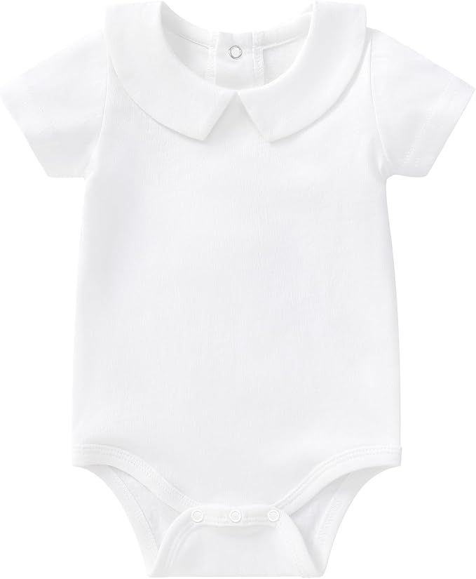 pureborn Baby Girls Boys Bodysuit Super Soft Cotton Romper 0-24 Months | by pureborn