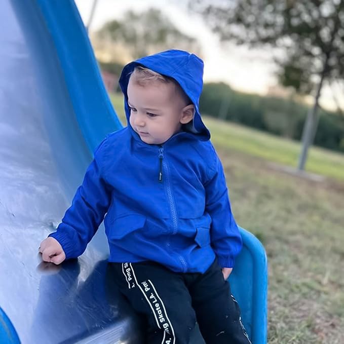Volunboy Toddler Boys Spring Windbreaker Lightweight Jacket | baby boy - Image 3