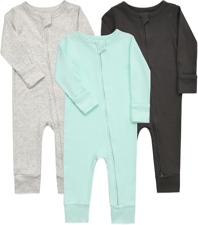 Aablexema Baby Cotton Footless Pajamas by Aablexema