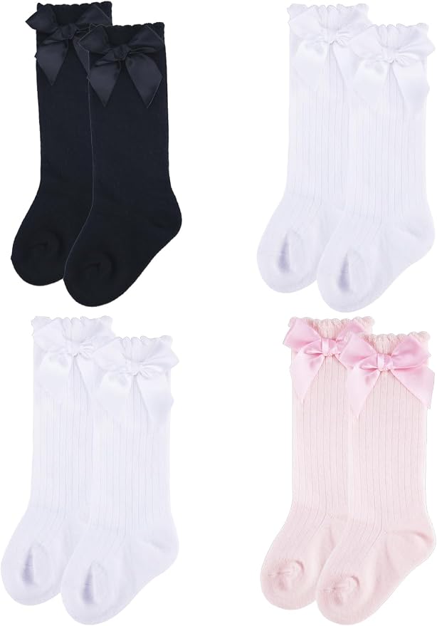 PrinceSasa Little Baby Girl Princess Lace Ruffles Socks Set - Image 2