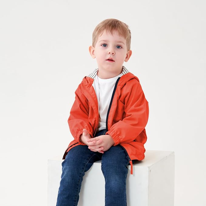 Volunboy Toddler Boys Spring Windbreaker Lightweight Jacket | baby boy - Image 4