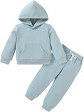 Happy Town Baby Fall Outfits for Girl Boy Long Sleeve Hoodie Top and Long by HappyTown