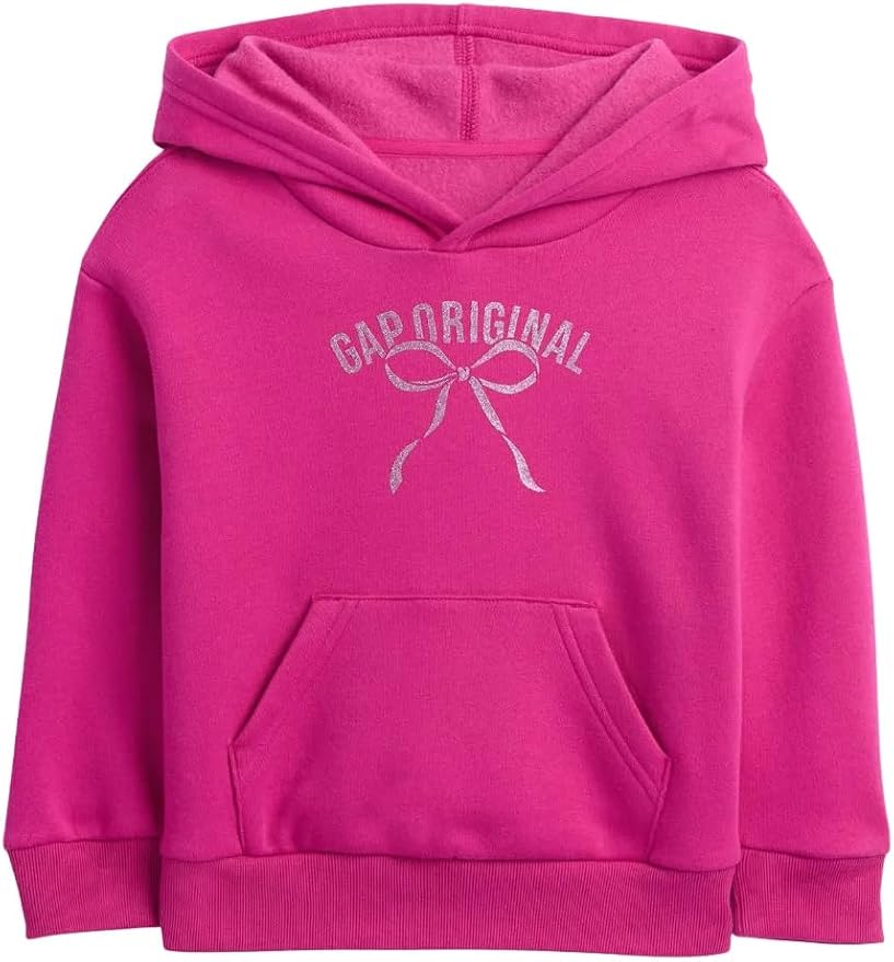 GAP Baby-Girls Playtime Favorites Logo Pullover Hoodie Hooded Sweatshirt by GAP