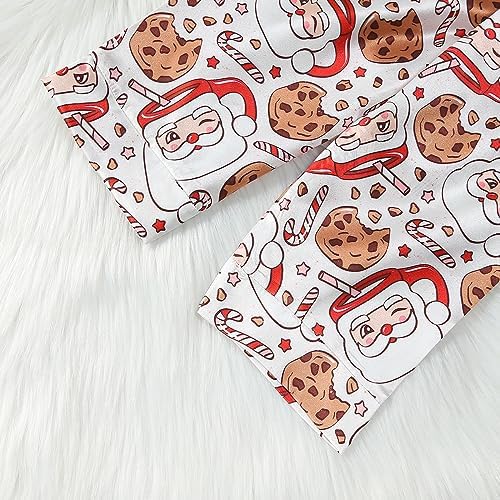 Kids Baby Girl Boy Satin Pajamas Set Button Down Sleep Shirt Top+Long Pants - Image 7