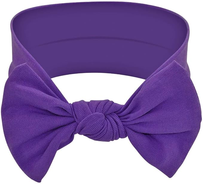 Baby Girl Headbands-Infant, Toddler Cotton Handmade Hairbands by BGBabygiz