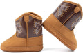 HsdsBebe Baby Boys Girls Western Cowboy Boots Infant Moccasins High Top Booties by HsdsBebe