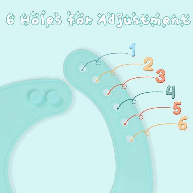 Baby Silicone Feeding Bibs - Image 5