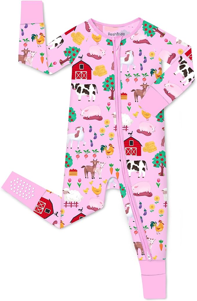 babee Reshinee Viscose derived from bamboo Baby Pajamas Convertible Footie by babeeReshinee