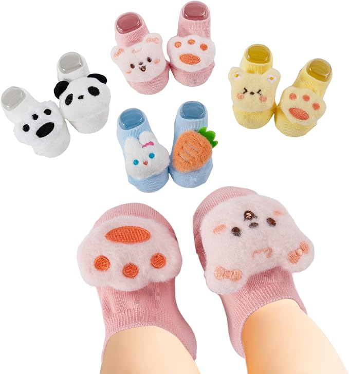 Baby Socks Non-Slip Grips for Babies by Unknown