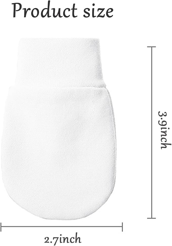 Baby Mittens No Scratch Mittens Infant Soft Gloves Mittens - Image 2