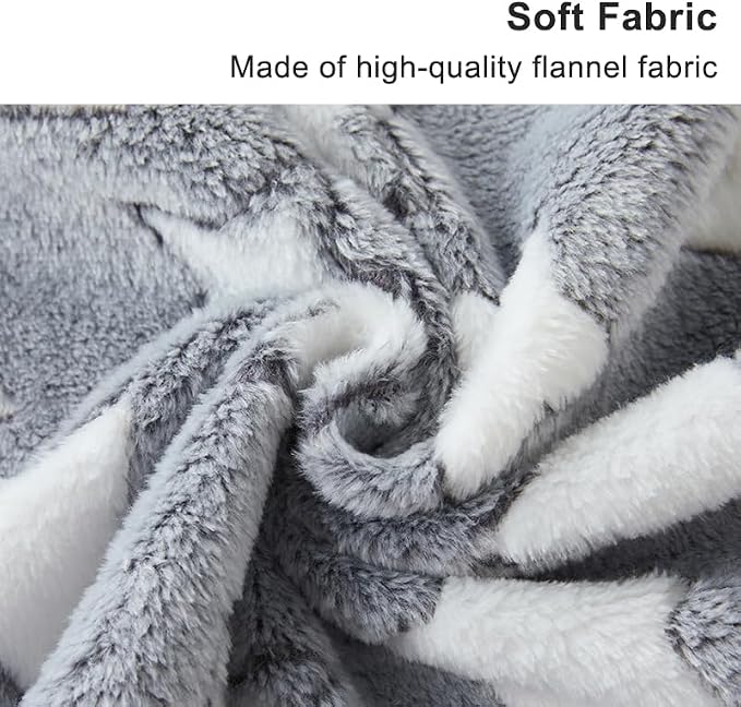 1 Pack 3 Blankets for Dog Puppy Cat | Super Soft Fluffy Premium Fleece Pet - Image 6