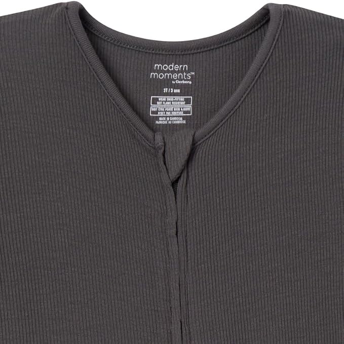 Modern Moments by Gerber Baby Viscose 2-pack Footless Tight Fitting Pajamas - Image 3