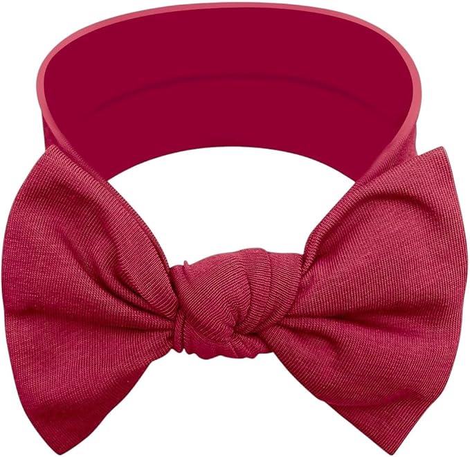 Baby Girl Headbands-Infant, Toddler Cotton Handmade Hairbands by BGBabygiz