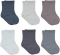 bistyle Baby Grip Ankle Socks 6 Pairs | Newborn Infant Toddlers Sock Organic by bistyle