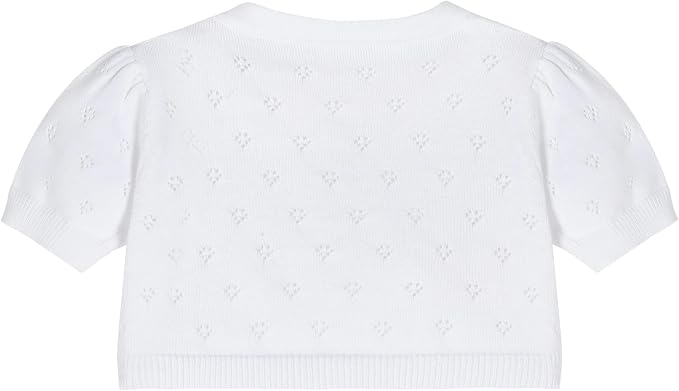 Girls Cardigan Sweater Toddler Baby Kids Knit Bolero Shrug - Image 7