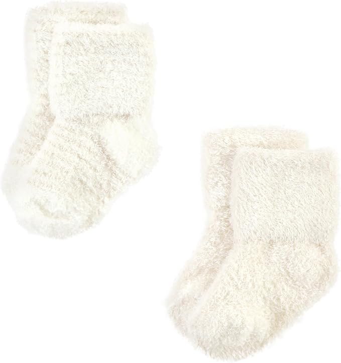 Hudson Baby Baby 8-pack Cotton Rich Newborn and Terry Socks - Image 6